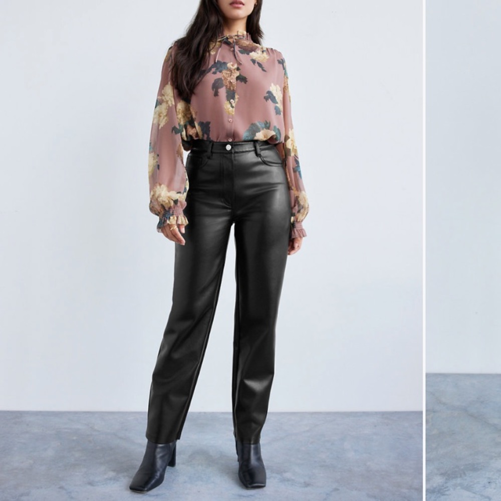 Aritzia Melina Wilfred Leather Pants
